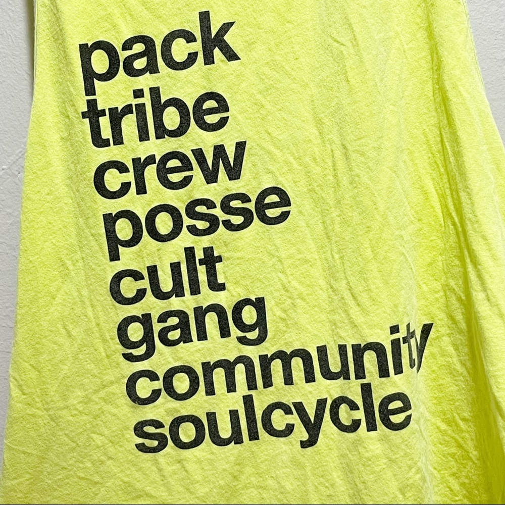 SOULCYCLE COMMUNITY Graphic Racerback Tank - Picture 2 of 7